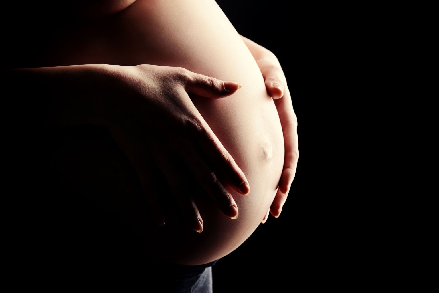 בהריון לקראת לידה בקיסרי